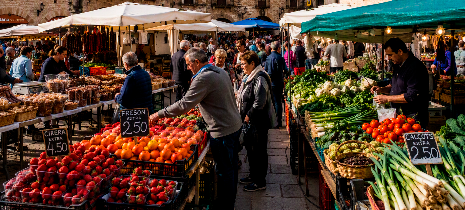 Mercat setmanal de Montblanc